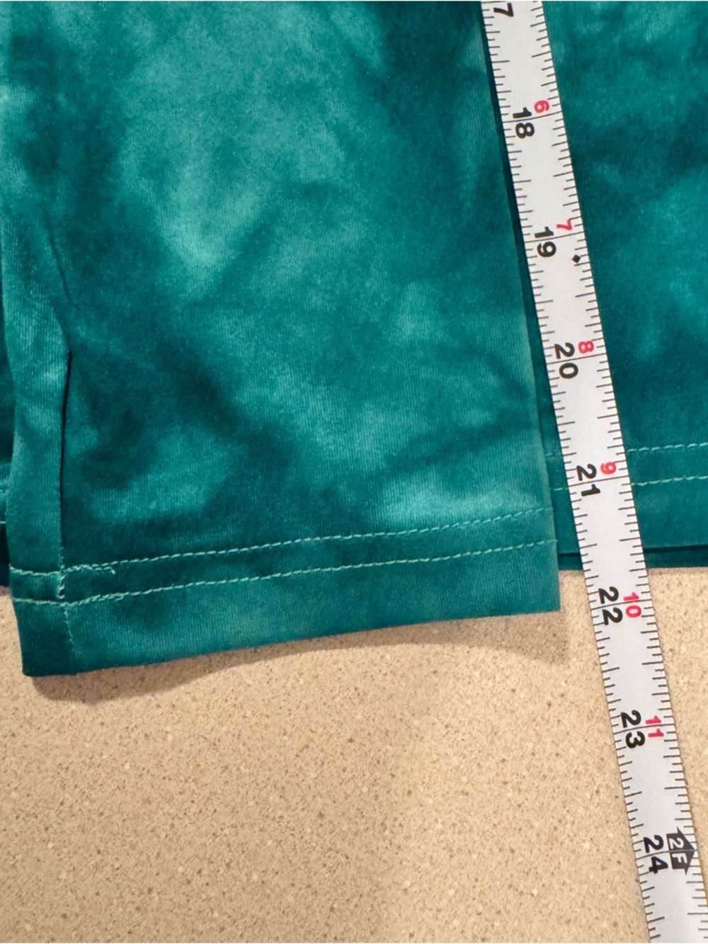 Old Navy Boys XL Long-Sleeve Tee with Gold Script Teal Tie-Dye Soccer Athletic - Picture 14 of 17
